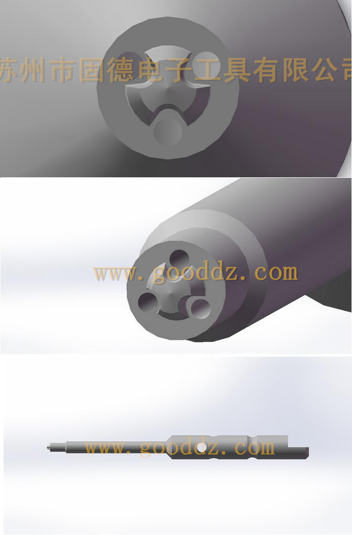 氣吸式起子頭剖切圖