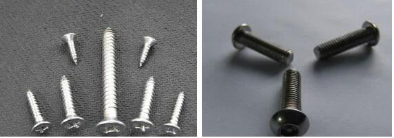 自攻牙和機(jī)械牙螺絲